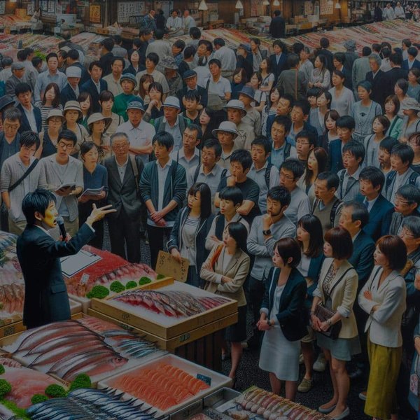 Comment bénéficier d'une visite guidée gratuite des marchés aux poissons au Japon ?